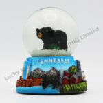 Polyresin 45mm Snow Globe Tennessee Black Bear