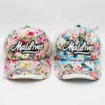 Flowers Cotton Baseball Cap (Customer Design)