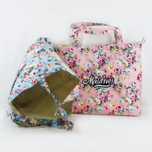 Flowers Cotton Tote Bag (Customer Design)