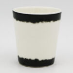 High Quality Fine Bone China White Shot Cup (Eagle Design)