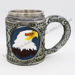 Eagle Polyresin Stainless Steel Mug