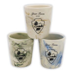 Marble Matte Finish Shot Cup